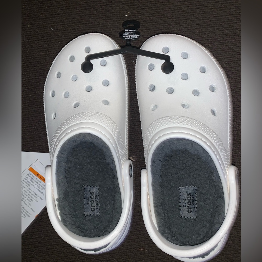 Fuzzy crocs